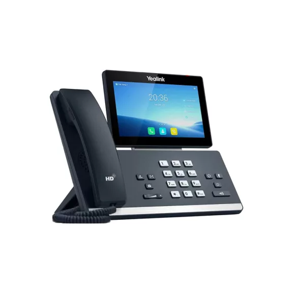 Yealink SIP-T58W IP Telefon, Android 9.0, 18 cm Érintőkijelző 1024 x 600, LCD, 16 SIP Fiók, HD Hang, Zajcsökkentés, Bluetooth 4.2, Wi-Fi, PoE, Szürke Yealink SIP-T58W IP Telefon, Android 9.0, 18 cm Érintőkijelző 1024 x 600, LCD, 16 SIP Fiók, HD Hang, Zajcsökkentés, Bluetooth 4.2, Wi-Fi, PoE, Szürke
