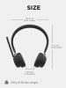 Lenovo Vezeték nélküli Sztereó Fejhallgató, Zajszűrős Mikrofon, Bluetooth 5.3, 31 Óra Beszélgetés