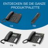 Alcatel Temporis T56 vezetékes telefon fekete