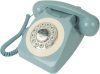 Benross 44540 Vintage Retro Vezetékes Telefon, Kék