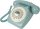 Benross 44540 Vintage Retro Vezetékes Telefon, Kék