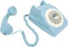 Benross 44540 Vintage Retro Vezetékes Telefon, Kék
