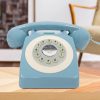 Benross 44540 Vintage Retro Vezetékes Telefon, Kék