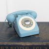 Benross 44540 Vintage Retro Vezetékes Telefon, Kék
