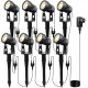 Lampen 8 darabos meleg fehér LED kültéri kerti reflektor szett 24W