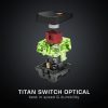 ROCCAT Vulcan Pro Lineáris Optikai Gaming Billentyűzet, Teljes Méretű, AIMO RGB Világítással