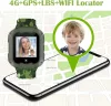 Jianyana Smartwatches Gyermek Okosóra, 4G, Android, Beépített GPS, Wi-Fi 802.11n, LBS, Kétirányú Hívás, Videóhívás, SOS Gomb, Kamera, Zenelejátszó