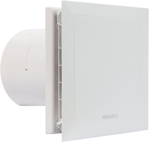 Airflow QT150B Elszívó Ventilátor, 150mm, 260 m³/óra Szellőzés, 2 Sebesség, Ultra Csendes 35 dB(A), Energiatakarékos 6/10W, Akár 72 L/s