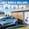 Tera FUN-P03-EU Hordozható EV Töltő, 11 kW, 3 Fázis, 6-16 A, 230 V, CEE 5 Pólusú, 7,5 m Kábel, Állítható Töltőáram, Késleltetett Indítás, Fekete