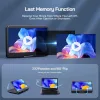 WOLFANG WDV02 Hordozható DVD Lejátszó, 15.6 HD Kijelző, CD DVD VCD SVCD Lejátszás, USB, SD, 3.5mm Fejhallgató Csatlakozó, Néma Lemezolvasás