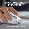 Logitech MX Anywhere 3S Kompakt Vezeték nélküli Egér, 8K DPI, Gyors Görgetés