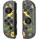 PPKKAI Joy Cons Nintendo Switch Kontroller, Vezeték Nélküli, Átlátszó, Pokemon Minta, Dual Vibration, 6 Tengelyes Giroszkóp, Wake Up, Beépített Akkumulátor