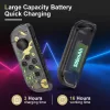 PPKKAI Joy Cons Nintendo Switch Kontroller, Vezeték Nélküli, Átlátszó, Pokemon Minta, Dual Vibration, 6 Tengelyes Giroszkóp, Wake Up, Beépített Akkumulátor