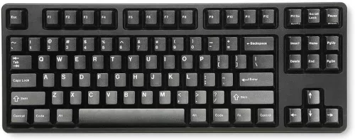 Drop GMK White-On-Black Mechanikus Billentyűzet Keycap Szett, Cherry Profil, ABS, Doubleshot, CR Fekete WS1 Fehér, Klasszikus Szín, Fekete
