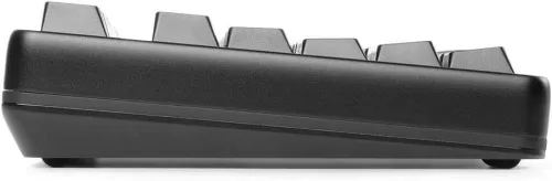 Drop GMK White-On-Black Mechanikus Billentyűzet Keycap Szett, Cherry Profil, ABS, Doubleshot, CR Fekete WS1 Fehér, Klasszikus Szín, Fekete