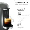 Krups Nespresso Vertuo Plus XN900T Titan Kapszulás Kávéfőző, 1260 W, Titánszürke