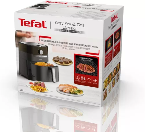 Tefal Easy Fry & Grill Classic 2 az 1-ben Légkeveréses Fritőz és Grill 4,2L