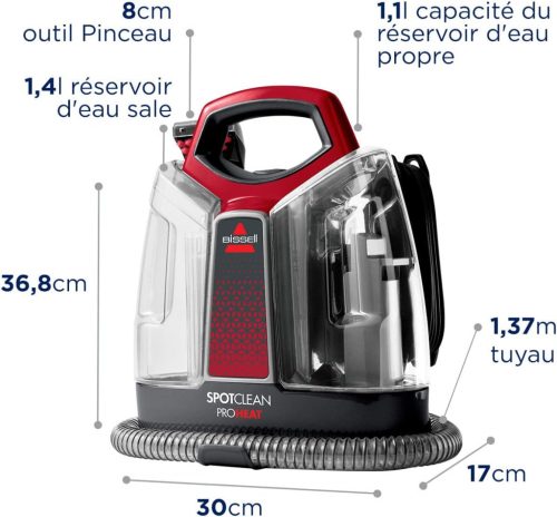 BISSELL SpotClean ProHeat Szőnyeg- és Kárpittisztító 330W