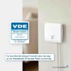 Homematic IP Smart Home Ablak- és Ajtókontakt Magnetikus Digitális Szenzor 10,2 x 2,5 x 1,8 cm