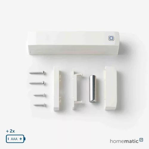 Homematic IP Smart Home Ablak- és Ajtókontakt Magnetikus Digitális Szenzor 10,2 x 2,5 x 1,8 cm