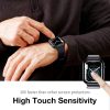 LK 2 darabos Edzett Üvegfólia és Polikarbonát Tok Apple Watch Series 7/8 45mm-hez (Fekete)