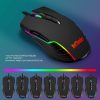 RedThunder K10 RGB Gamer Billentyűzet és Egér Szett Német QWERTZ