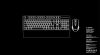 RedThunder K10 RGB Gamer Billentyűzet és Egér Szett Német QWERTZ