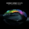 ROCCAT Kone XP 3D AIMO RGB Gamer Egér 19K DPI Fekete
