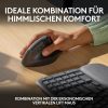 Logitech Wave Keys Ergonomikus Vezeték Nélküli Billentyűzet 104 Gombos - Grafit Szürke