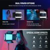 NEEWER 660 PRO II 50W RGB LED Videó Lámpa Készlet App Vezérléssel és Állvánnyal