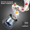 Mulli Hordozható 15oz Mini Turmixgép - Fekete, USB-C, 150W, Rozsdamentes Acél Pengék