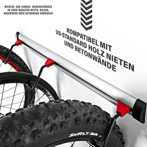 Pro Bike Tool 3 Biciklis Alumínium Fali Tartó