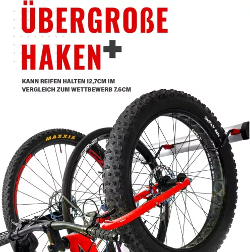 Pro Bike Tool 3 Biciklis Alumínium Fali Tartó