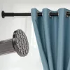 378 cm - 430 cm Feszítő Függönyrúd, Fúrás Nélküli, Állítható, Rozsdamentes Acél, Szobákhoz és Fürdőszobákhoz, SuoAirNuo