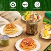 WKFAMOUT 80x55 cm Bambusz Camping Asztal