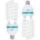 FGen 2x135W 5500K Fotó Lámpa E27 Foglalattal