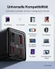 Baseus GaN6 USB C Hálózati Töltő, FC BAYERN, 65 W, 2x USB C, 2x USB A, PD 3.0, QC 4.0+, PPS, SCP, AFC, 5 V 2.4 A, Több Eszköz Töltés, Fekete
