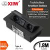 XIIW Aluminium Beépíthető Dugalj 3500W 2 USB-vel