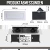 XIIW Aluminium Beépíthető Dugalj 3500W 2 USB-vel