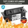 XIIW Aluminium Beépíthető Dugalj 3500W 2 USB-vel