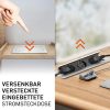 XIIW Aluminium Beépíthető Dugalj 3500W 2 USB-vel