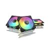 ASUS TUF Gaming TR120 ARGB Visszafordított Hűtőventilátor Fekete Triple Pack