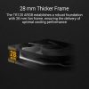 ASUS TUF Gaming TR120 ARGB Visszafordított Hűtőventilátor Fekete Triple Pack