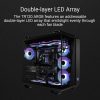 ASUS TUF Gaming TR120 ARGB Visszafordított Hűtőventilátor Fekete Triple Pack