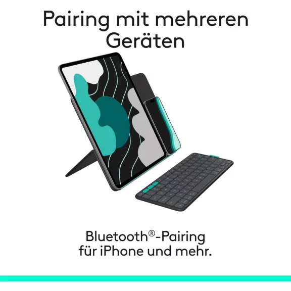 Logitech Flip Folio Billentyűzetes Tok 13 Hüvelykes iPad Pro M4 M5 És iPad Air M2000 L, Bluetooth, Német QWERTZ, Levehető Billentyűzet, Grafitszürke Logitech Flip Folio Billentyűzetes Tok 13 Hüvelykes iPad Pro M4 M5 És iPad Air M2000 L, Bluetooth, Német QWERTZ, Levehető Billentyűzet, Grafitszürke