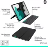 Logitech Flip Folio Billentyűzetes Tok 13 Hüvelykes iPad Pro M4 M5 És iPad Air M2000 L, Bluetooth, Német QWERTZ, Levehető Billentyűzet, Grafitszürke