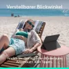 Logitech Flip Folio Billentyűzetes Tok 13 Hüvelykes iPad Pro M4 M5 És iPad Air M2000 L, Bluetooth, Német QWERTZ, Levehető Billentyűzet, Grafitszürke