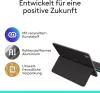 Logitech Flip Folio Billentyűzetes Tok 13 Hüvelykes iPad Pro M4 M5 És iPad Air M2000 L, Bluetooth, Német QWERTZ, Levehető Billentyűzet, Grafitszürke
