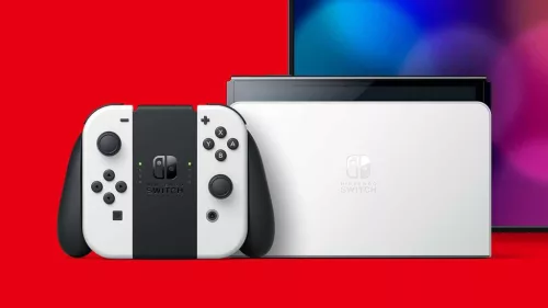 Nintendo Switch OLED Játékkonzol, Fehér Joy-Con™, 7" OLED Kijelző, 1280x720, 64 GB Belső Memória, WLAN, LAN, NVIDIA Tegra, HDMI, Bluetooth 4.1