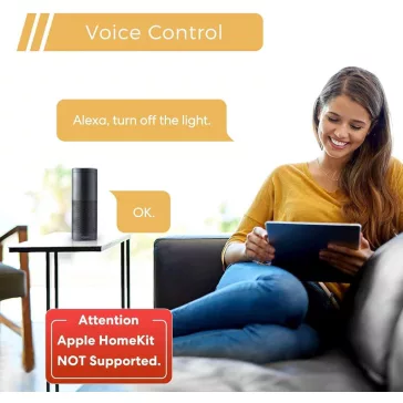   Refoss MSS210 WiFis Okos Konnektor, Dugalj, 16A, 240V, Időzítő, eHomeLife App, Alexa, Google Assistant, Hangvezérlés, 2,4GHz, Túlterhelés Védelem, Fehér